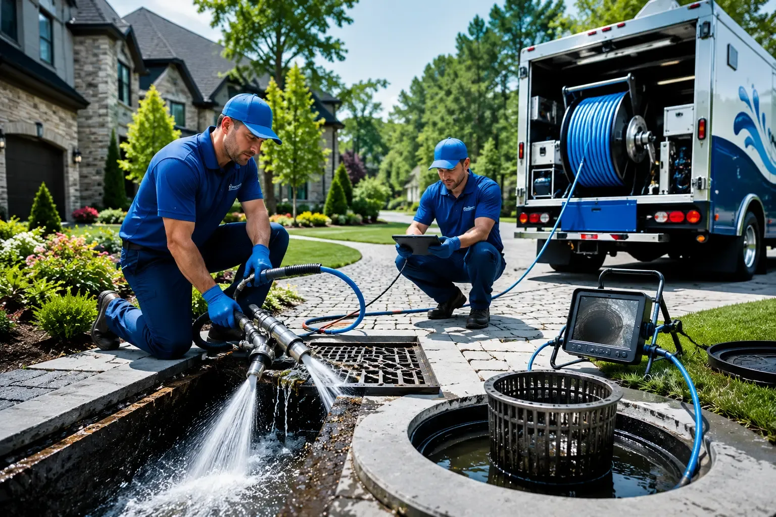 Local outdoor drain cleaning professionals in Templeton, PA